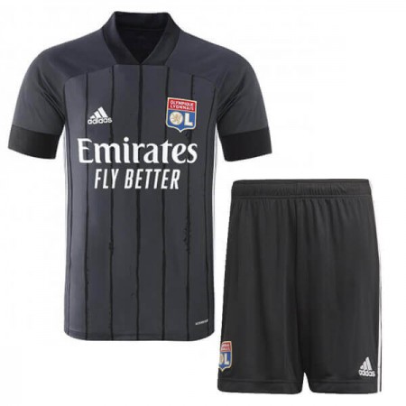 Billiga Fotbollströjor Olympique Lyonnais Barn Borta tröja 2020/21 Kortärmad